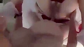 Step daddy makes sensual love to Asian sissy