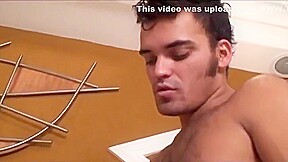 Stud Gets His Cock Sucked By A Sexy Brunette Tranny In A Skirt