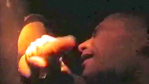 Sucking cock at a gloryhole