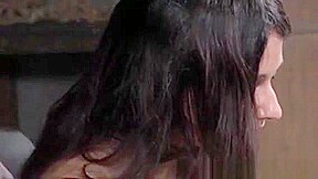 Suspended Sub Toyed In Juicy Vag With Dildo