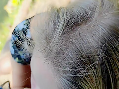 The Beauty Caressed Her Pussy In A Public Place And Wanted My Cock