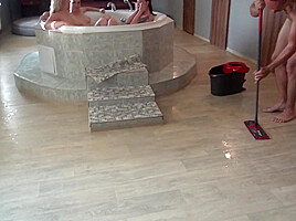 The human pisoar after bathing by Femdom Austria