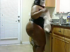 Thick black booty
