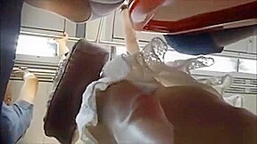 Upskirt Of This Brazilian Chick In Public