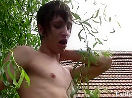 Village Boys - Outdoor Sex Action - Layne And His Buddy