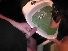 Wife gets pissed on by plenty of men