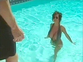 amour a la piscine