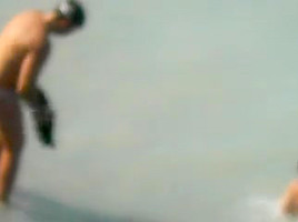 big beautiful woman got screwed in the sea