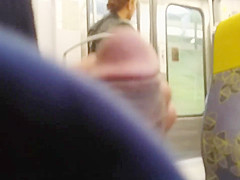 masturbation dans le train