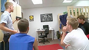 teen 18+ frat boys eating cum and free male gay twink boy college frat buddy