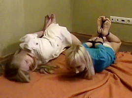two girls hogtied3